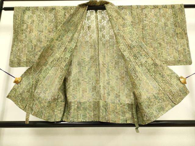 平和屋着物▽道中着 スリーシーズン 春夏秋 塵除け 赤塚次男作