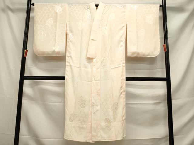 平和屋着物■長襦袢　袷　花車地紋　暈し染め　正絹　逸品　DAAQ9194bc