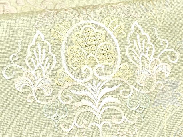 平和屋着物▽中国三大刺繍 スワトウ刺繍 汕頭刺繍 総刺繍 訪問着