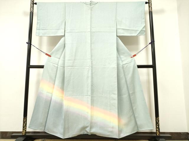 平和屋着物●豪華色留袖　虹　暈し染め　金通し地　正絹　逸品　DAAR0114yyy