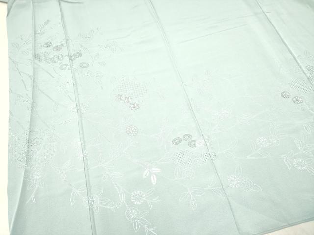 平和屋着物○中国三大刺繍 スワトウ刺繍 汕頭刺繍 総刺繍 訪問着