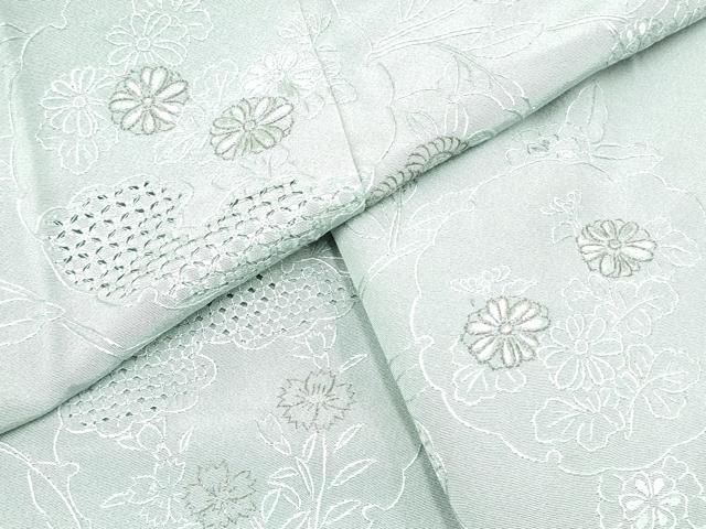 平和屋着物○中国三大刺繍 スワトウ刺繍 汕頭刺繍 総刺繍 訪問着