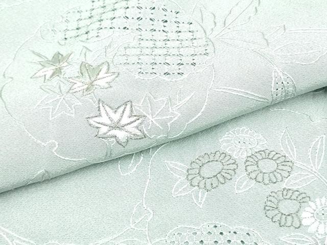 平和屋着物○中国三大刺繍 スワトウ刺繍 汕頭刺繍 総刺繍 訪問着