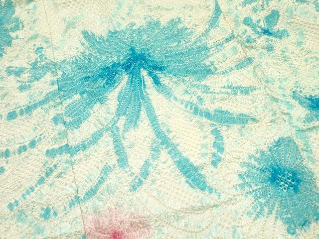 平和屋着物○豪華振袖 総絞り 乱菊 草花文 正絹 逸品 DAAR0199yyy