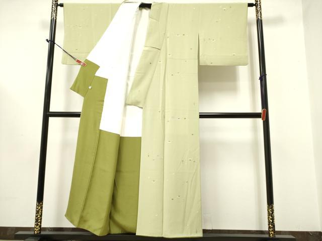 平和屋着物○上質な小紋 地紙宝尽くし文 金彩 正絹 逸品 DAAU0789tw