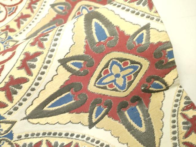 平和屋着物○九寸名古屋帯 象 金糸 正絹 逸品 DAAR0916feの通販はau