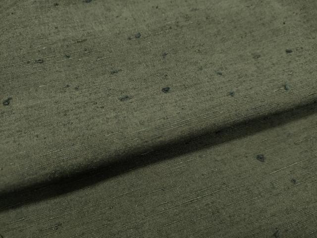 平和屋着物○男性 髭紬 革色 正絹 逸品 DAAR4420tw