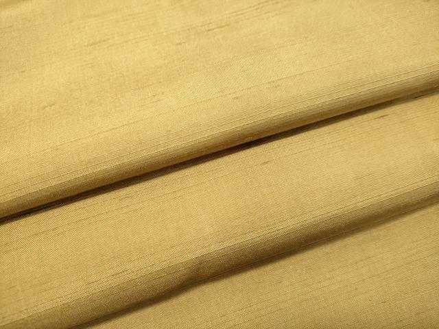 平和屋着物●上質な紬  芥子色　東武百貨店扱い　正絹　逸品　未使用　DAAR4439tw