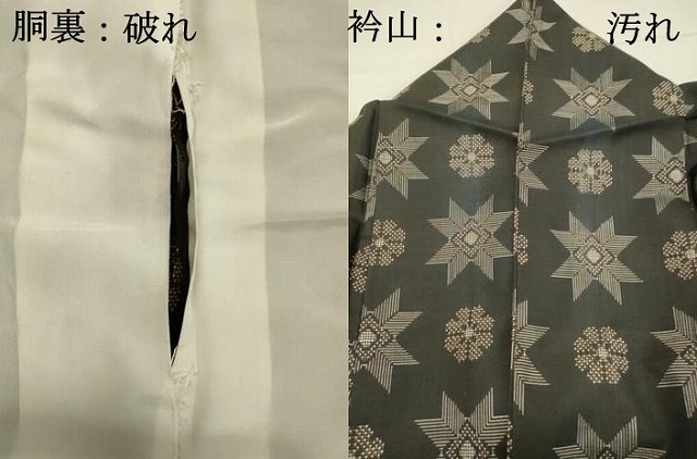 平和屋着物○希少 本場大島紬 龍郷絣 舞花文 正絹 逸品 DAAR4466tw