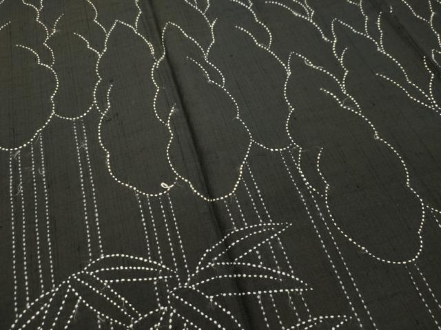 平和屋着物▽訪問着 単衣 刺繍 瓢箪 暈し染め 金彩 正絹 逸品