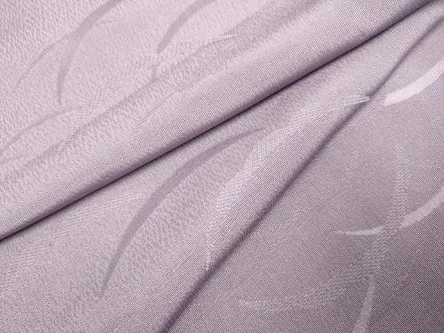 平和屋着物▽色無地 単衣 芝地紋 浅紫色 洗える着物 DAAR5289du