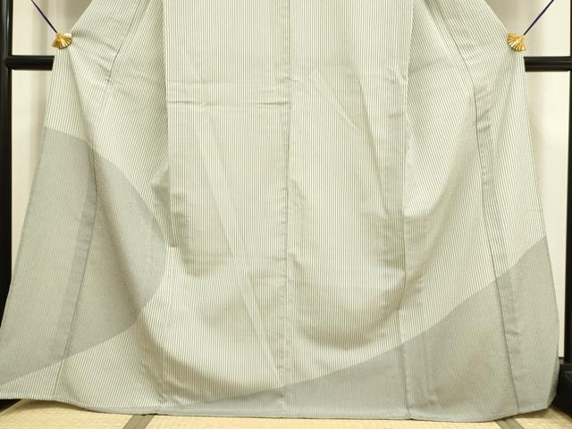 平和屋着物○訪問着 紬地 手描き 信奈乃 反端付き 正絹 逸品