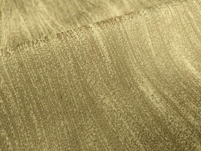 平和屋着物▽上質なお召 単衣 変わり縞 正絹 逸品 DAAS0046az