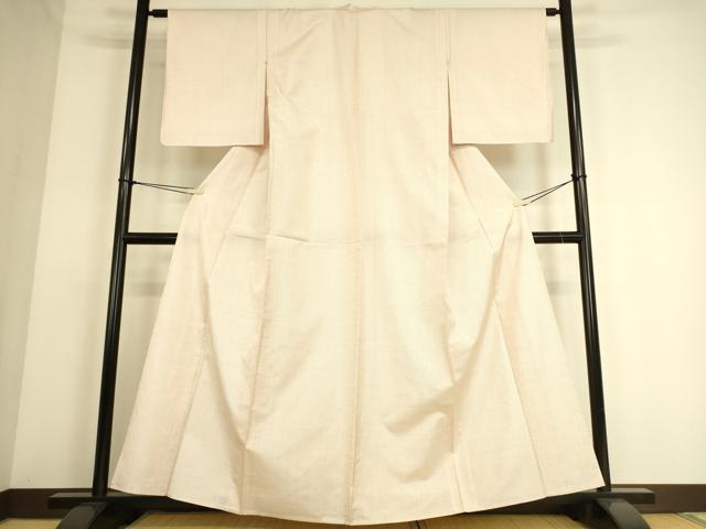 平和屋着物▽本場大島紬　白大島　単衣　80亀甲　総詰め　正絹　逸品　DAAS0063az 平和屋着物▽本場大島紬 白大島 単衣 80亀甲 総詰め 正絹 逸品