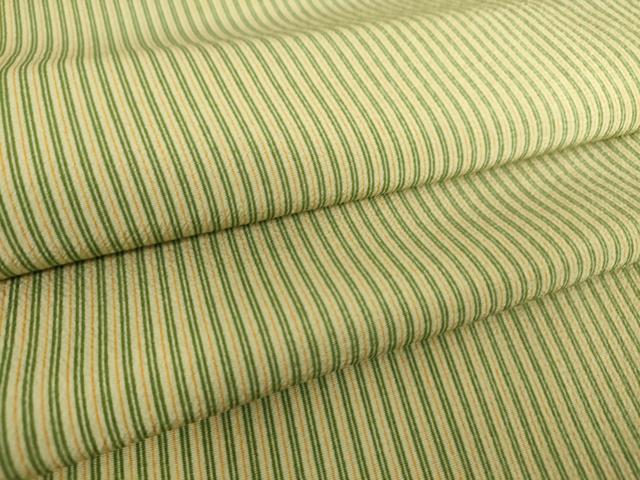 平和屋着物▽小紋　単衣　縞　洗える着物　DAAS0174az