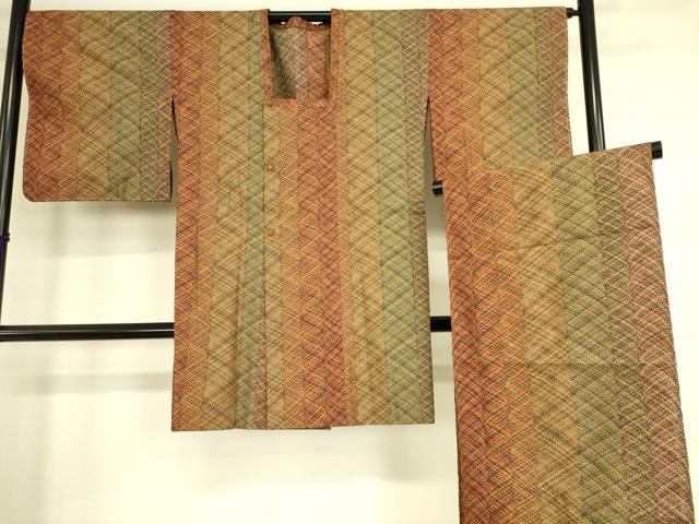 平和屋着物▽工芸染織宮下 長羽織 スリーシーズン 春夏秋 塵除け