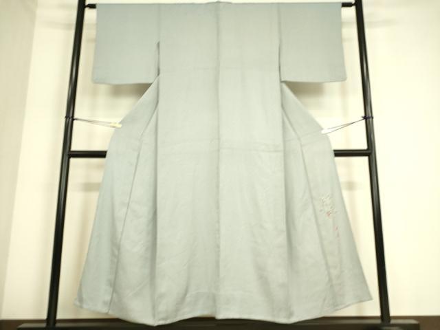 平和屋着物○京加賀友禅 百貫達雄監修 色無地 霞地紋 虹