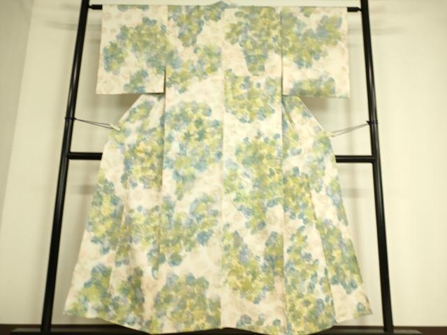 平和屋着物○アンティーク 大正ロマン 九寸名古屋帯 総刺繍 枝梅鳥