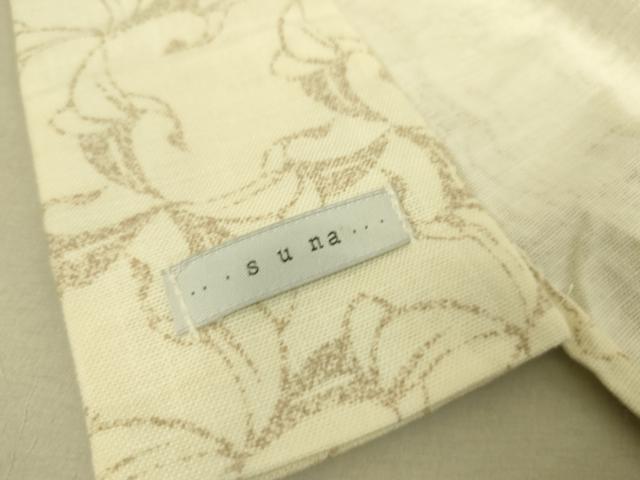 平和屋着物＊夏物　小紋・浴衣兼用　花繋ぎ　綿　DAAS0595az 平和屋着物＊夏物 小紋・浴衣兼用 花繋ぎ 綿 DAAS0595az 平和屋着物