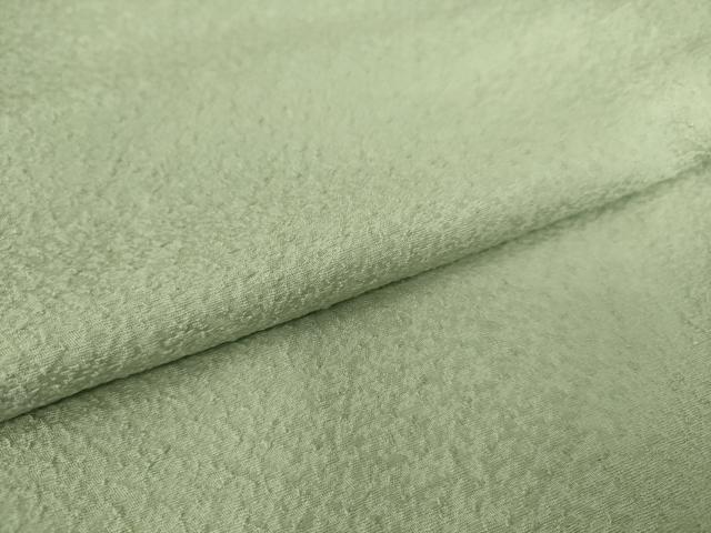 平和屋着物▽上質な色無地　単衣　紋意匠　裏葉柳色　正絹　逸品　DAAS0752az 平和屋着物▽上質な色無地 単衣 紋意匠 裏葉柳色 正絹 逸品 DAAS0752az