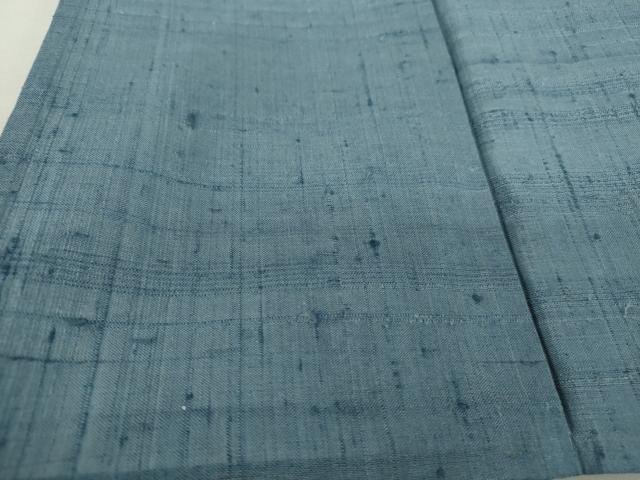 平和屋着物▽生紬 単衣 御召茶色 正絹 逸品 DAAS1151ud