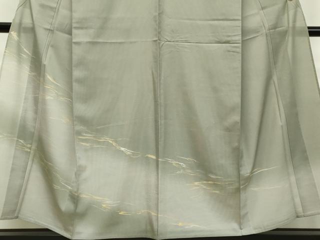 平和屋着物▽訪問着　単衣　霞文　暈し染め　金銀彩　正絹　逸品　DAAS1443ud 平和屋着物▽訪問着 単衣 霞文 暈し染め 金銀彩 正絹