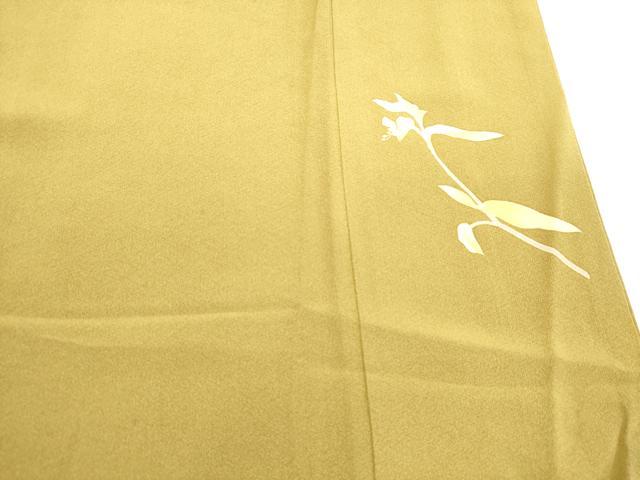 平和屋着物○十日町友禅作家 村松竜介 訪問着 枝花文 正絹 逸品