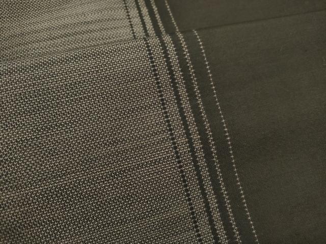 平和屋着物○本場大島紬 9マルキ 地空き 蔦の葉間道 正絹 逸品 DAAS2337tw