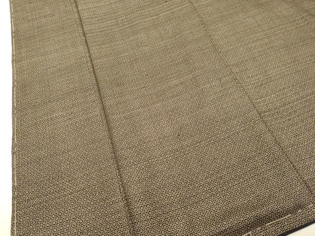 平和屋着物○男性 男柄の最高峰 西郷柄 西郷絣 男性 紬