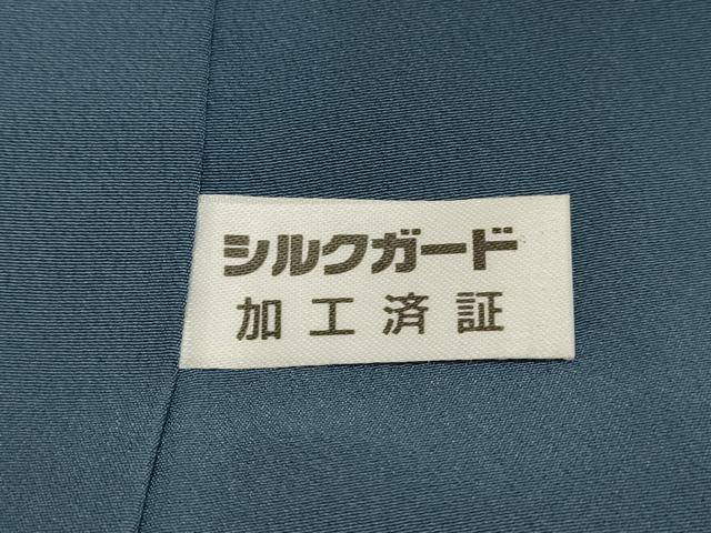 平和屋着物○本場染大島紬 草花文 正絹 逸品 DAAS2416tw