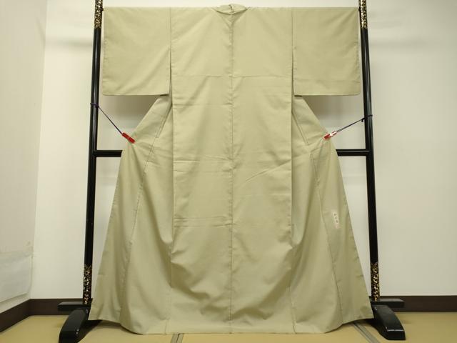 平和屋着物●都喜ヱ門　藤絹織物謹製　本場染大島紬　利休趣　氷割れ文　正絹　逸品　未使用　AAAW4358np 平和屋着物○都喜ヱ門 藤絹織物謹製 本場染大島紬 利休