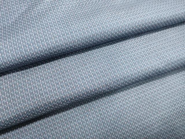 平和屋着物●男性　本場大島紬　格子　正絹　逸品　未使用　DAAS2482tw