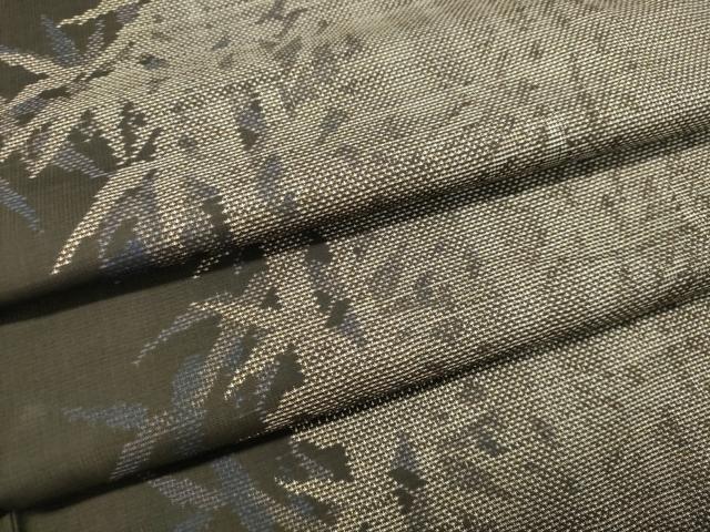 平和屋着物●本場大島紬　9マルキ　笹竹間道　正絹　逸品　DAAS2485tw