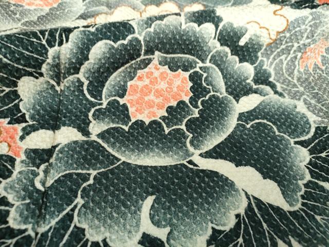 平和屋着物○名門 藤娘きぬたや・総絞り 振袖 枝梅 牡丹