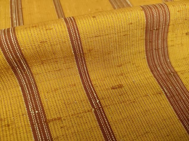 平和屋着物○上質な小紋 紬地 変わり間道 正絹 逸品 未使用