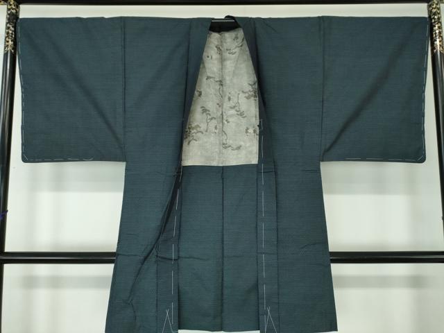 平和屋着物○男性 本場大島紬 アンサンブル 長羽織 正絹 逸品 DAAS3073ps