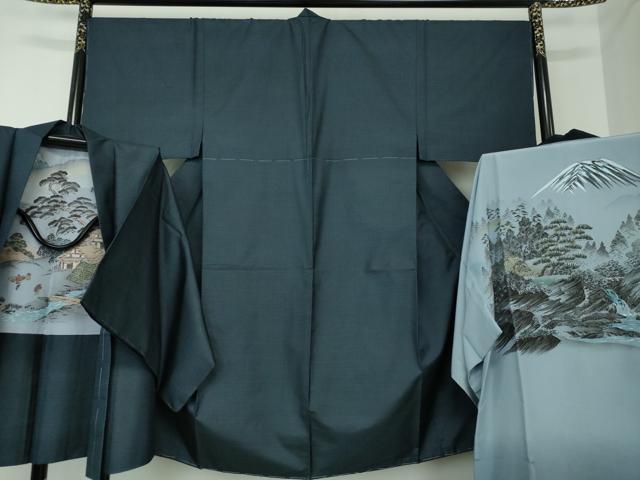 着物リメイクジャケットブラウスアンサンブル　紬 着物リメイクジャケットブラウスアンサンブル 紬