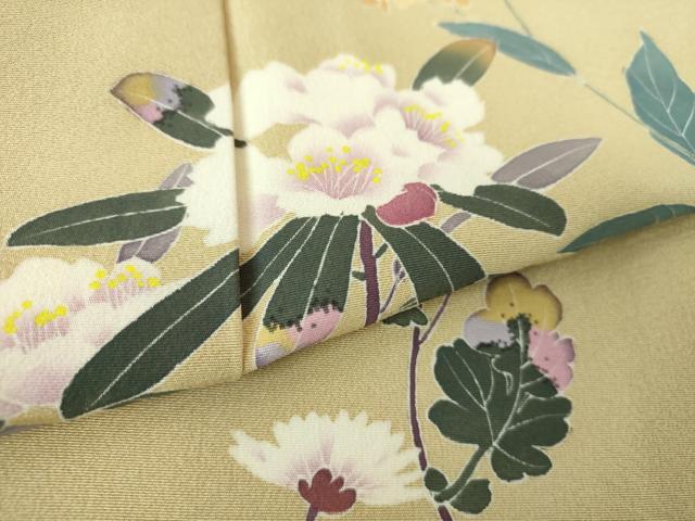 平和屋着物○訪問着 作家物 重ね山花文 松竹梅 正絹 逸品 DAAY2470op 平和