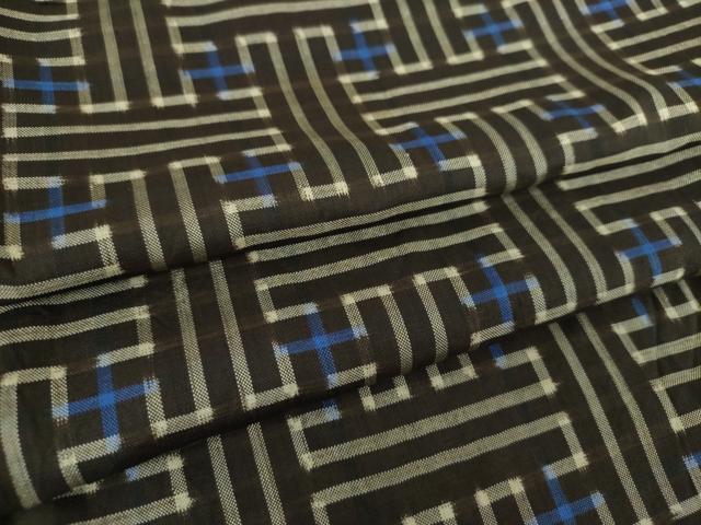 ◎mk-1040　　龍郷大島　紬　秋名バラ　単衣　　　10-18 ◎mk-1040 龍郷大島 紬 秋名バラ 単衣 1-8