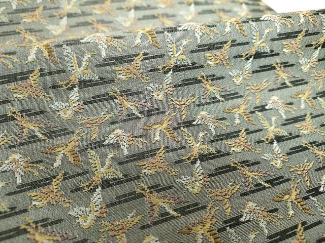 平和屋着物●西陣　六通柄袋帯　京裂のきわみ　楽粋堂　飛鳥文　証紙付き　正絹　逸品　DAAS3185ps 平和屋着物○西陣 六通柄袋帯 京裂のきわみ 楽粋堂