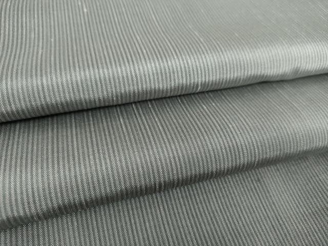 平和屋着物●上質な紬　縞　正絹　逸品　未使用　DAAS3301ps