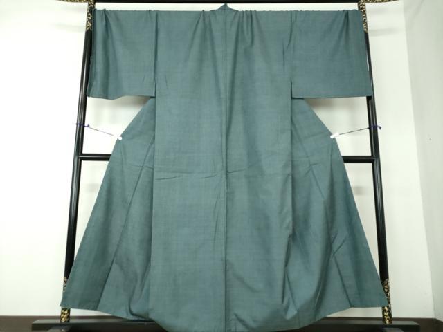 平和屋着物●男性　男柄の最高峰　西郷柄　西郷絣　本場大島紬　キングサイズ　正絹　逸品　DAAS3306ps