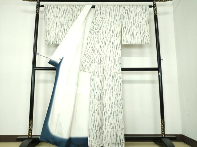 平和屋着物○本場縞大島紬 変わり間道 まるやま扱い 正絹 逸品 DAAS3417ps