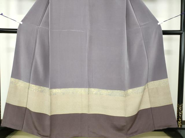 平和屋着物●訪問着　駒刺繍　鹿の子横段文　鬼しぼ縮緬　金彩　正絹　逸品　DAAS3429ps 平和屋着物○訪問着 駒刺繍 鹿の子横段文 鬼しぼ縮緬 金彩