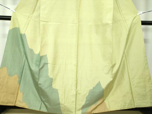 平和屋着物●訪問着　紬地　霞文　正絹　逸品　DAAS3706ps 平和屋着物○訪問着 紬地 霞文 正絹 逸品 DAAS3706ps