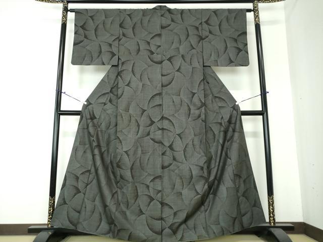 大島紬リメイク 大島紬フード付ジレ 大島紬着物リメイク 着物