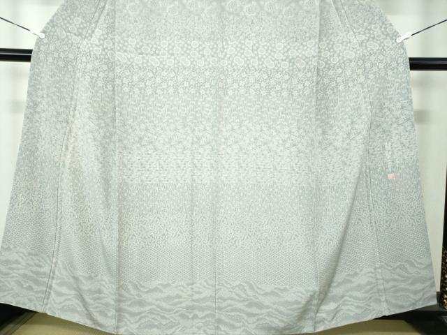 平和屋着物○伝統工芸士 金田今朝男 江戸小紋 訪問着 横段