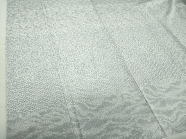 平和屋着物○伝統工芸士 金田今朝男 江戸小紋 訪問着 横段