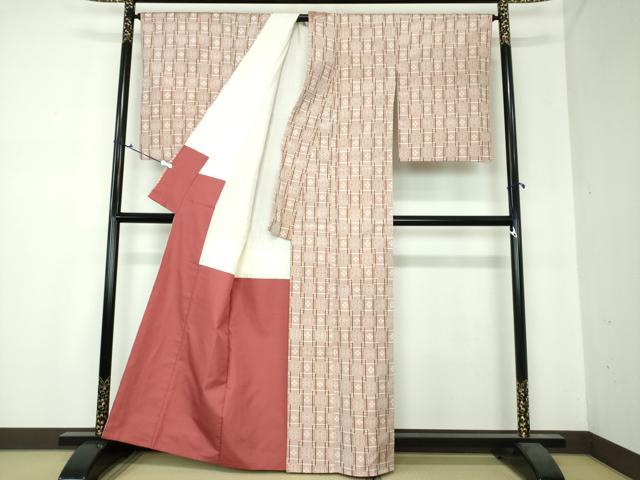 平和屋着物○本場琉球絣 花間道 正絹 逸品 DAAS3839ps