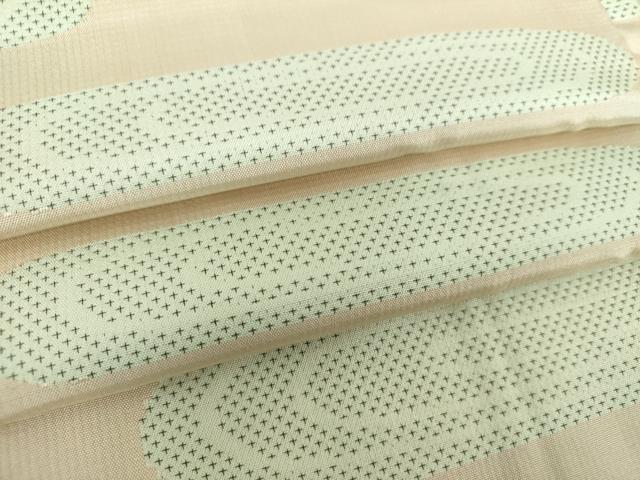 平和屋着物●上質な紬　抽象文様　正絹　逸品　未使用　DAAS3841ps